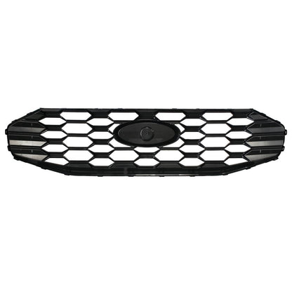 Solidspare For 2023-2025 Ford Escape ST-Line Front Black Grille W/O Radar Holes PJ6Z8200E