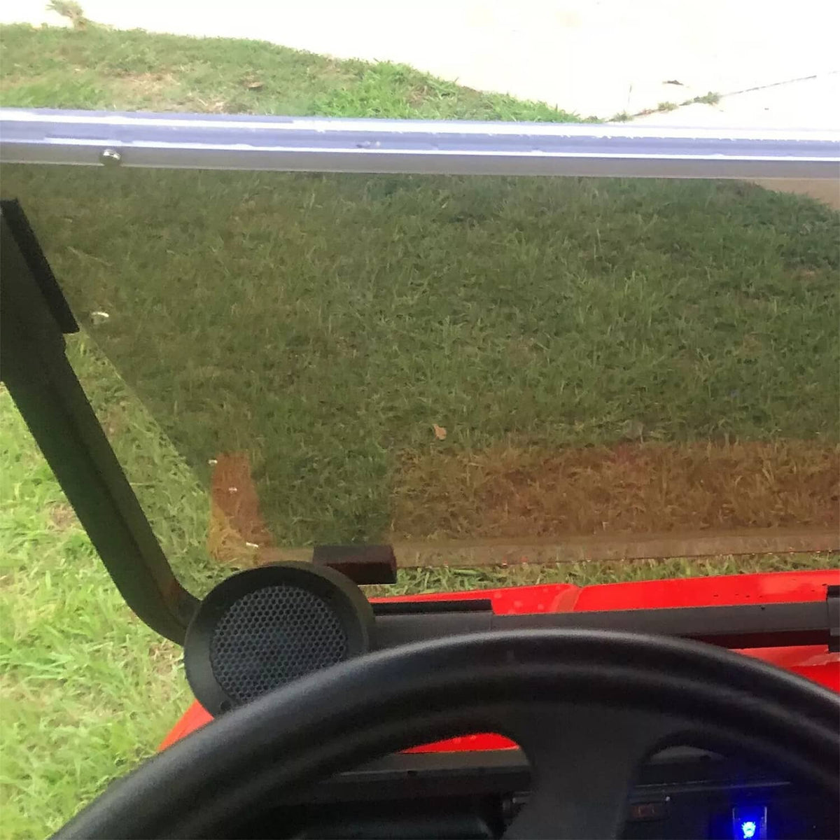 Solidspare For Club Car DS 2000.5 -UP Tinted Windshield Golf Cart Folding Windscreen