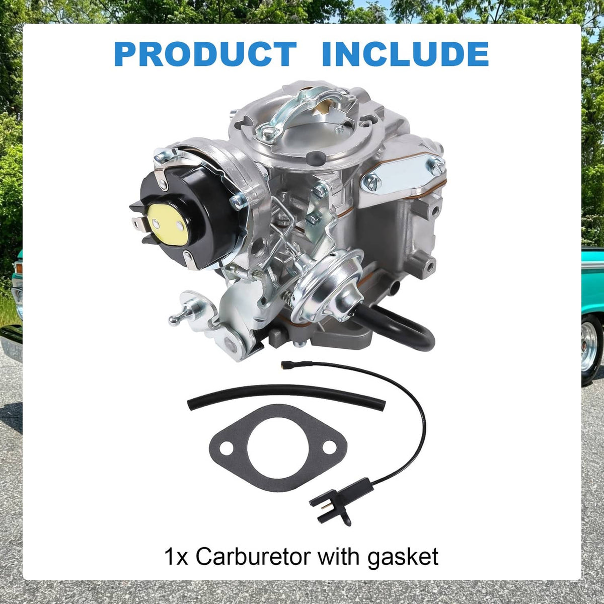 Solidspare Carburetor For Ford F100 F150 4.9L 300 Cu 1-barrel Carby w/ Electric Choke 65-85