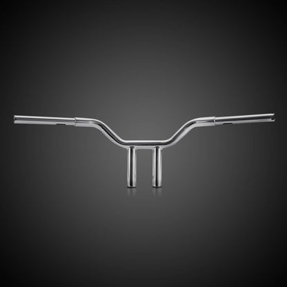 Solidspare 10" MX-T Bars Handlebar Chrome For Harley Softail FLS Sportster Dyna Low Rider