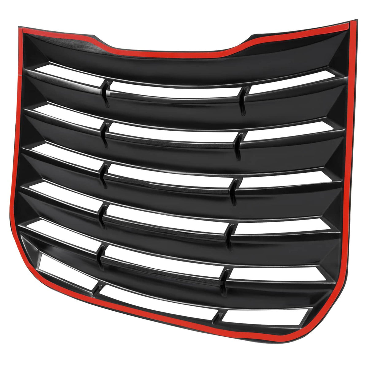 Solid Spare Matte Black Rear Window Louver Sun Shade Cover W/Tape For Ford Fusion 2013-2020