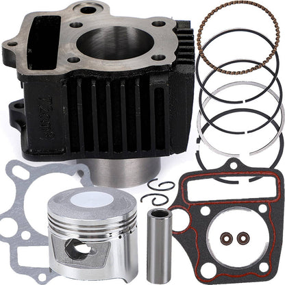 Solidspare Cylinder Piston Gasket Kit Top End Rebuild For Honda CRF70 ATC70 C70 XR70 CRF70F
