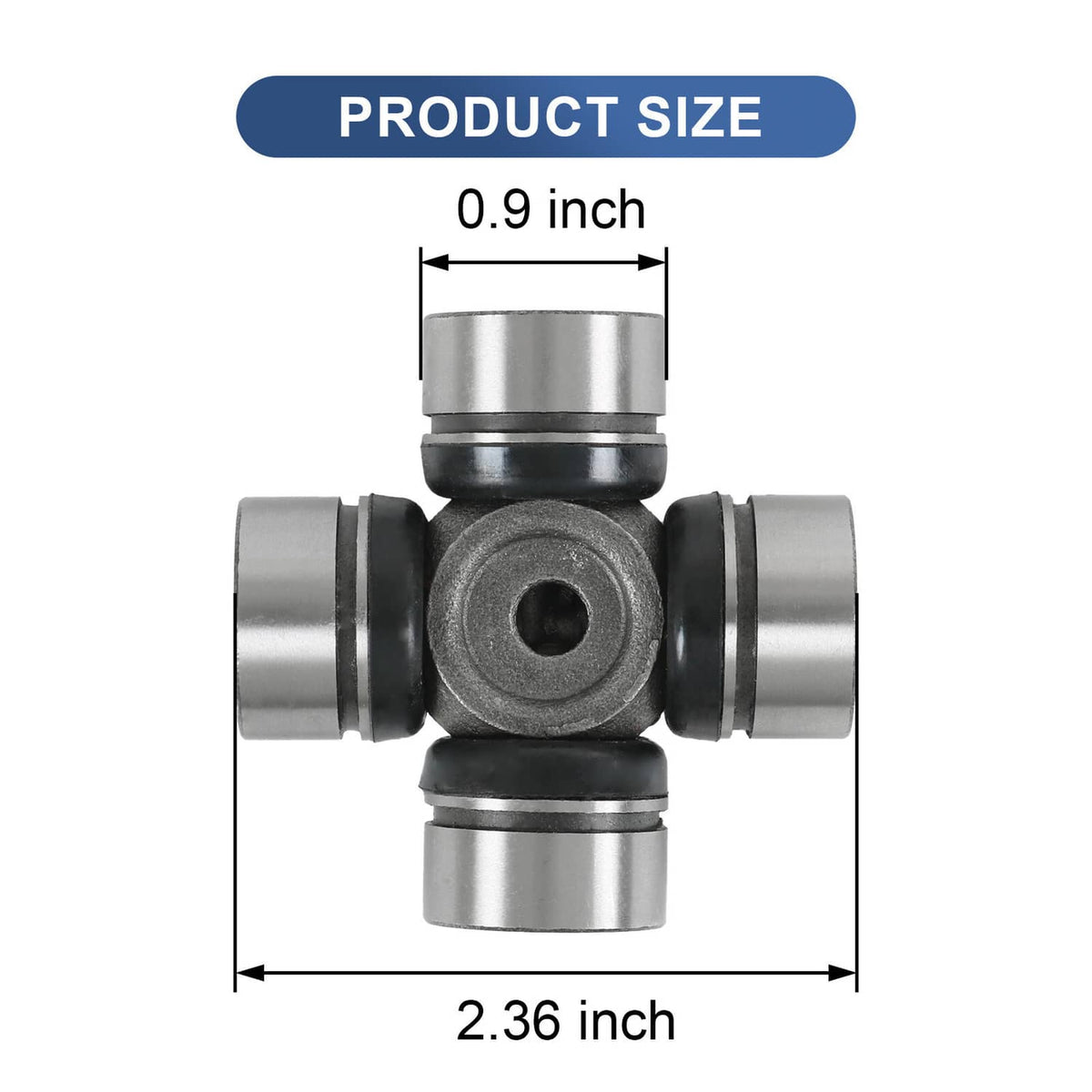 Solidspare 2×Prop Shaft U-Joint for Polaris RZR Ranger Sportsman General 1000 900 800 Front