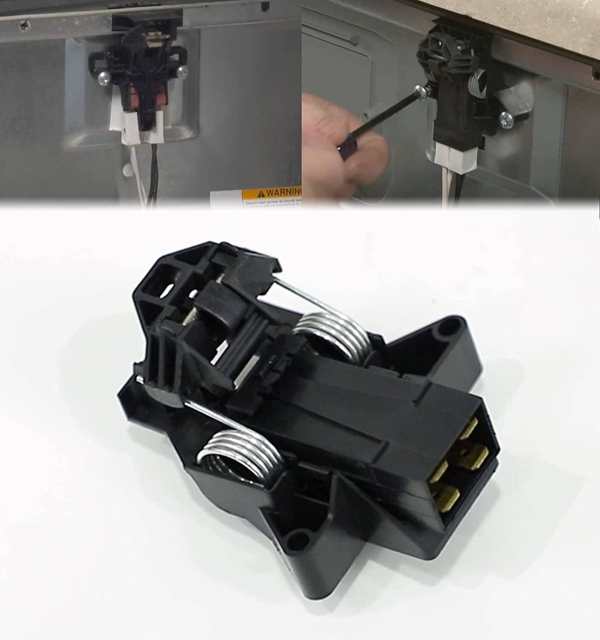 Solid Spare 5304516818 Dishwasher Door Latch Assembly 154543901 154758101 154722401 4813935