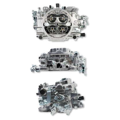 Solidspare Silver 4 Barrel Carburetor w/Manual Electric Choke For Edelbrock 1405 Performer