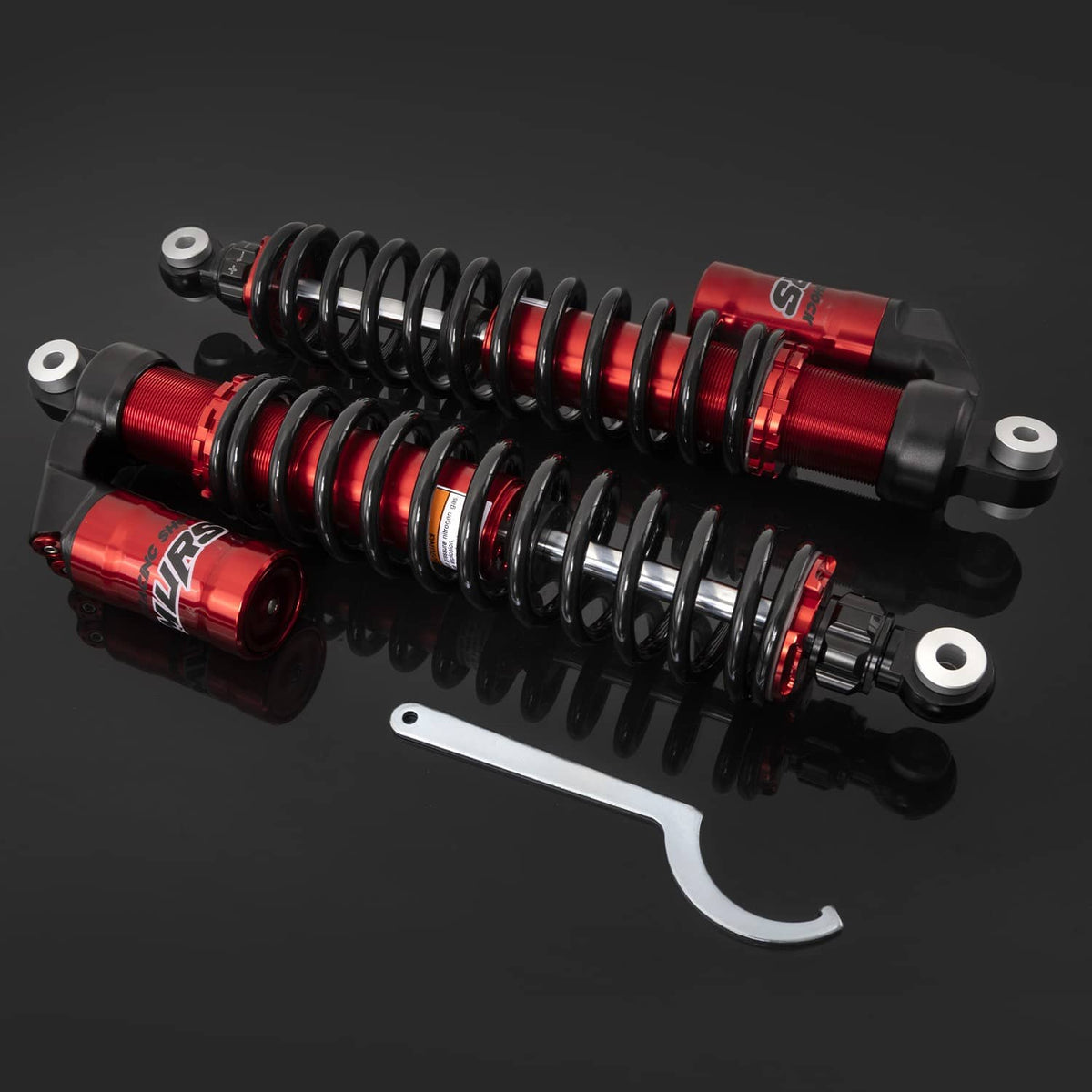 Solidspare ADJUSTABLE REAR AIR SHOCKS FOR POLARIS SPORTSMAN 400 450 500 570 600 700 800 850