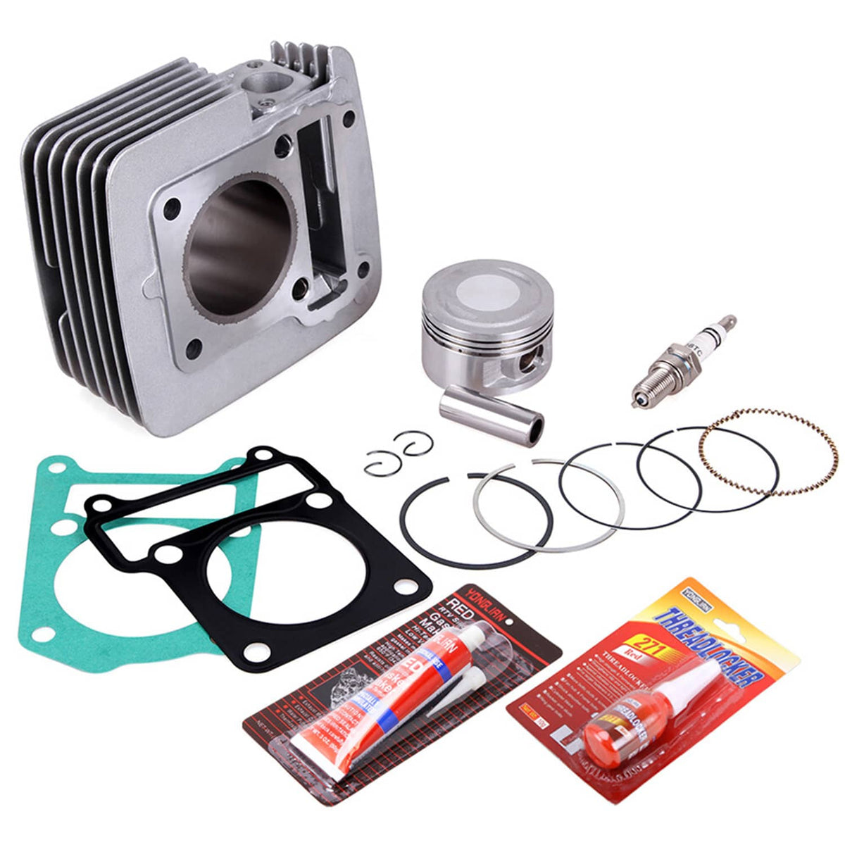 Solidspare For Yamaha 150CC Big Bore Cylinder Piston Kits TTR125 TTR125E TT-R125L 2000-2009