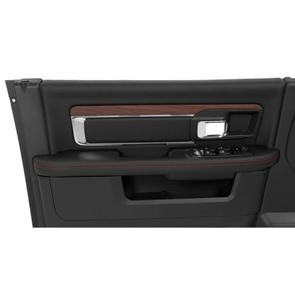 Solid Spare For 2013-2018 Dodge Ram 1500 2500 3500 Inner Door Panel Driver Side Textured BLK
