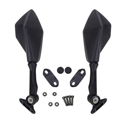 Solidspare Motorcycle Rear View Side Mirrors For Kawasaki Ninja 300R EX300 ZX6R ZX636 New