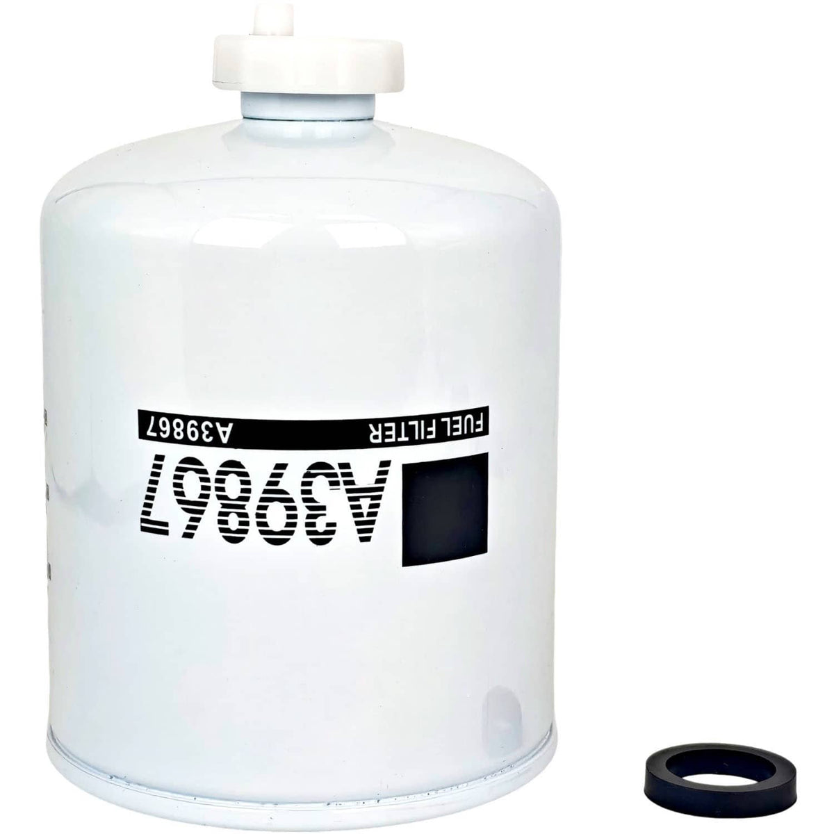Solid Spare A39867 Fuel Filter for Case & Case IH Models, Replaces P550110, Includes O-Ring