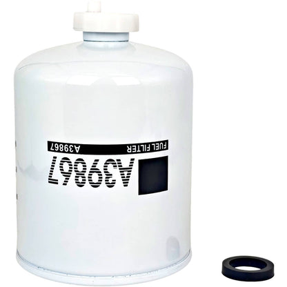Solid Spare A39867 Fuel Filter for Case & Case IH Models, Replaces P550110, Includes O-Ring