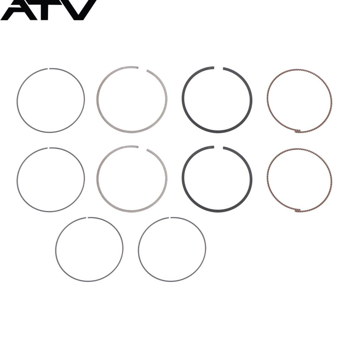 Solidspare 93mm Piston Gasket Kit Fit For Polaris General/Ranger/RZR XP 1000 2205244