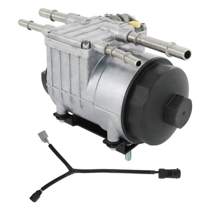 Solidspare In-Line Diesel Fuel Pump W/ Filter for Ford F-250 F-350 F-450 Super Duty 08-2010