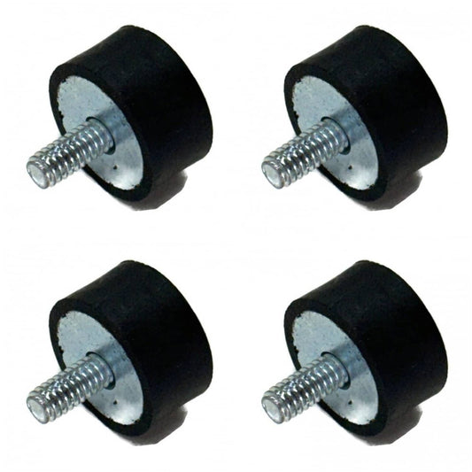 Solid Spare (4) Rubber Footwell Mounts for Polaris 2003 2004 Magnum ATP Trail Boss 330 ATV