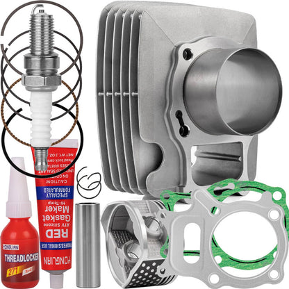 Solidspare 253.2cc Top End Kit w/ Cylinder For Honda Recon 250 TRX250TE TRX250TM TRX250