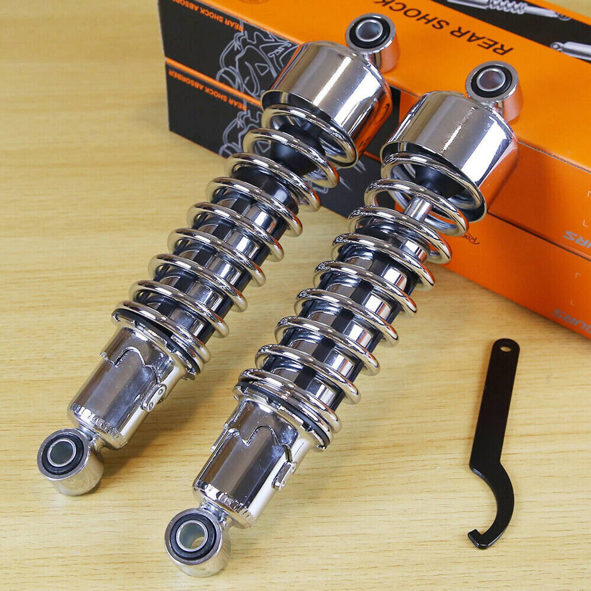 Solidspare 11.75" Rear Shocks Lowering For Harley Road Glide Road King Tour Glide FLT 1980+