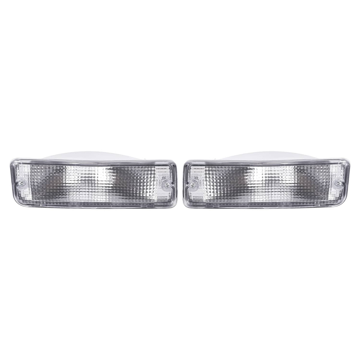 Solid Spare 2X Clear Signal Bumper Lights For Toyota Pick-Up Truck 2WD 92-95 #8152089134