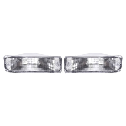 Solid Spare 2X Clear Signal Bumper Lights For Toyota Pick-Up Truck 2WD 92-95 #8152089134