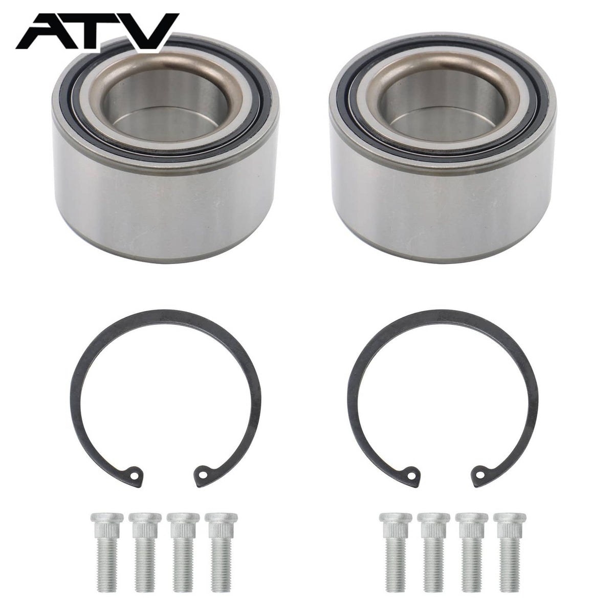 Solidspare Rear Wheel Hub & Bearing Kit For Polaris Ranger XP 900/Crew XP 900 2013-2019 2X