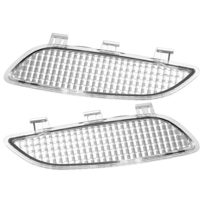 Solid Spare 2PCS Front Bumper Side Marker Lights Reflector For BMW M3 E90 E92 E93 2008-2013