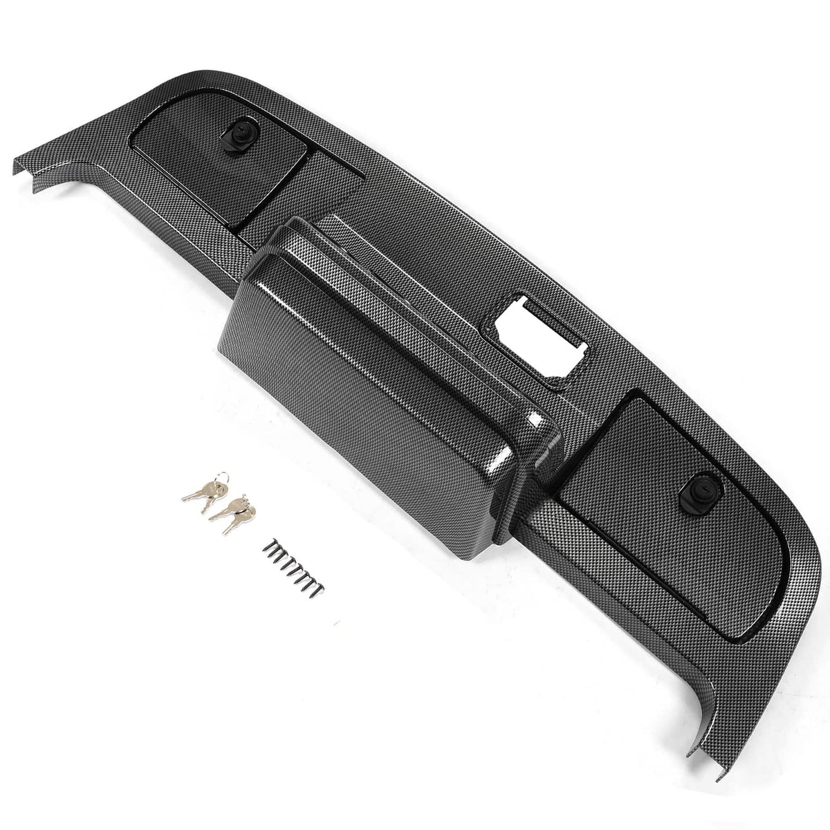 Solidspare Dash Assembly Cover Kit Carbon Fiber Style For EZGO TXT Golf Cart 1994-2013