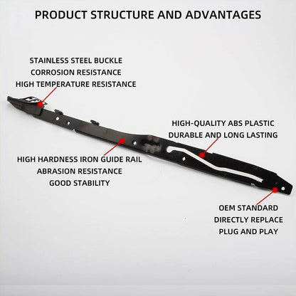 Solidspare New Sunroof Track Guide Rails Repair Kit For 2015-2020 Ford F150 FL3Z-1651071-A