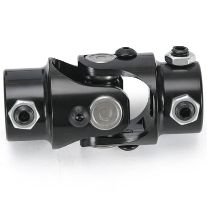 Solidspare Black Steering Box U Joint 36" Steel Steering Shaft & 3/4" Support Bearing GM