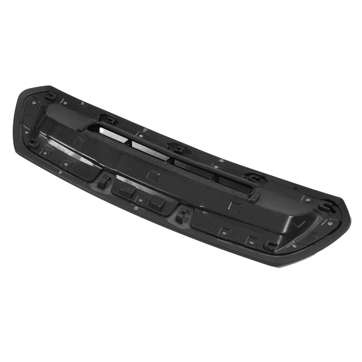 Solid Spare Hood Air Vent Scoop For 2017-19 Chevy Silverado 2500 HD 3500 HD Black 84240941