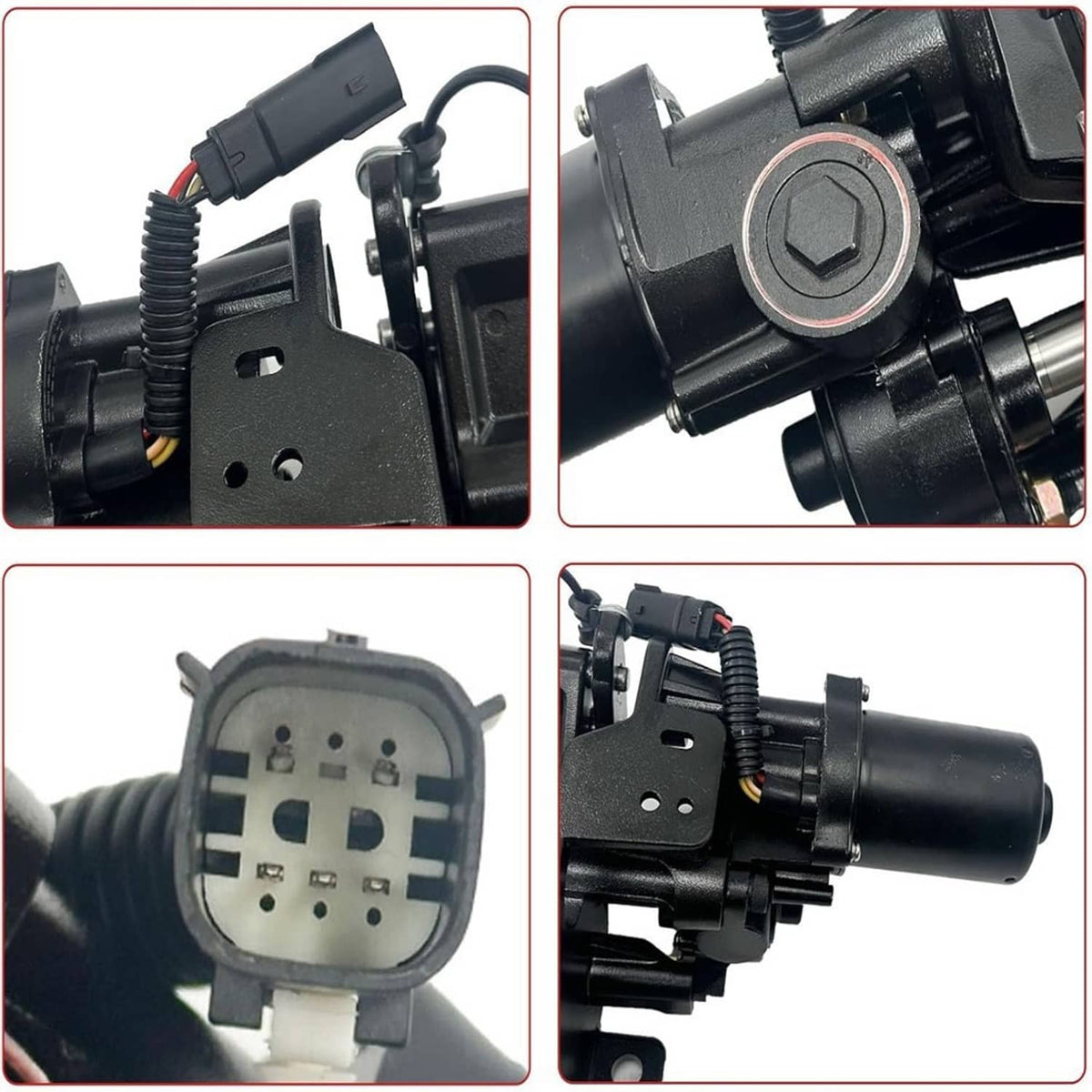 Solidspare Left & Right Side Power Running Board Motor For 18-24 Ford Expedition w/ Bracket