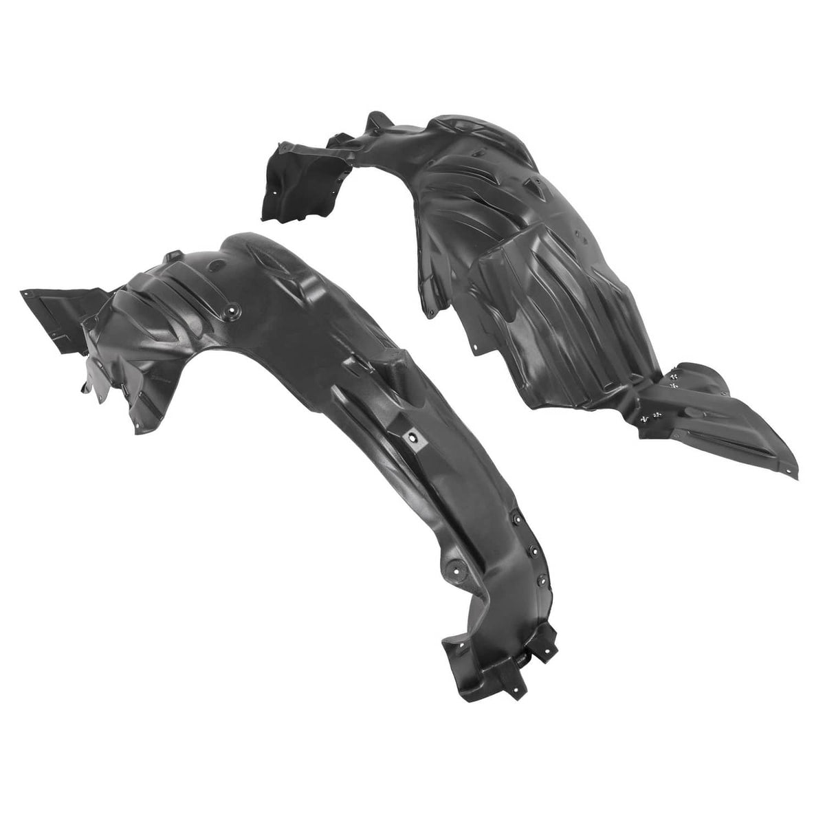 Solid Spare For Toyota 86 2017-2020/Scion FR-S 2013-2016 Inner Fender Splash Shield PE Pair