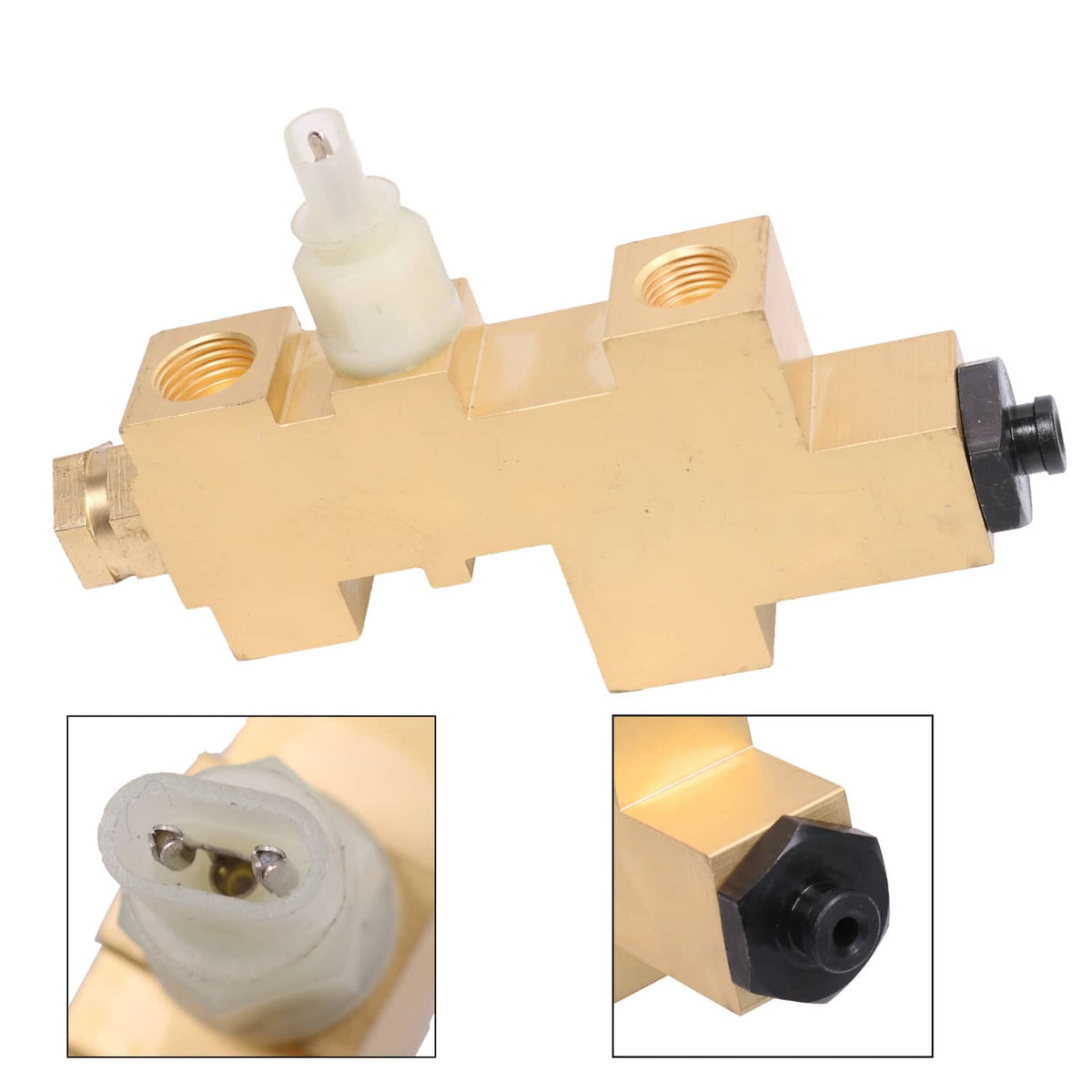 Solidspare Brass Brake Proportioning Valve Fit For Jeep CJ XJ & YJ Jeep Wrangler 1987-1996