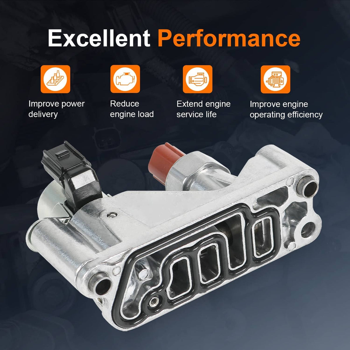 Solidspare Variable Timing Solenoid For Acura RDX Honda Accord Crosstour Pilot Odyssey 3.5L