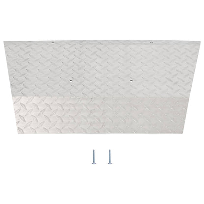 Solidspare Aluminum Diamond Plate Shock Shield Bumper Cover For EZGO Medalist/TXT/PDS 01-13