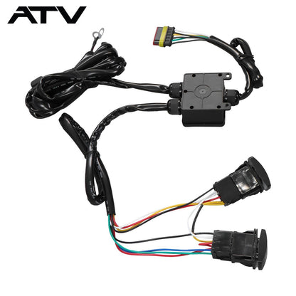 Solidspare SXS Kit Turn Signal Street Legal LED Light  Horn For Polaris RZR For Can-Am NEW