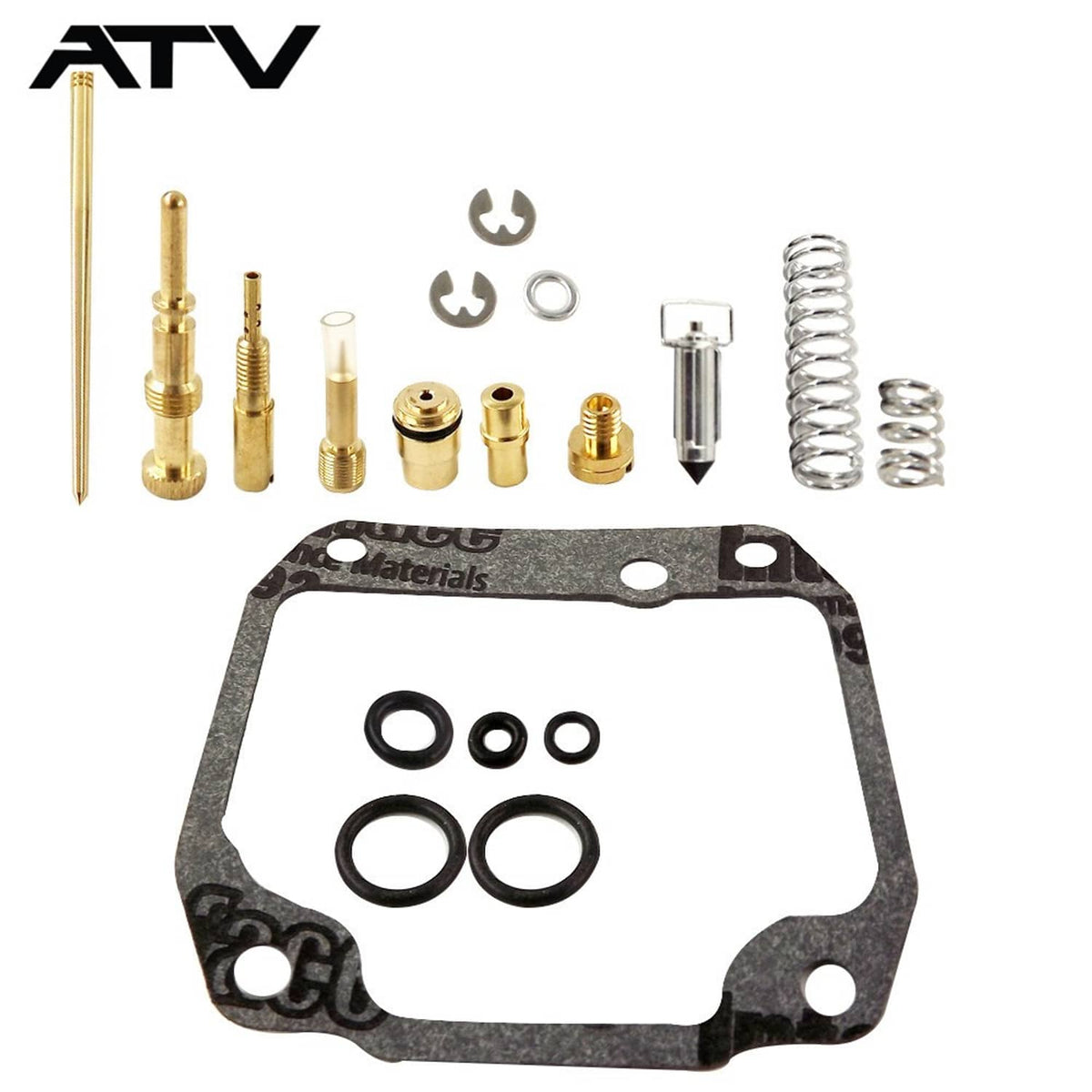 Solidspare For Suzuki LT160E LT160 1989-1992 NEW Carburetor Carb Rebuild Kit Repair ATV