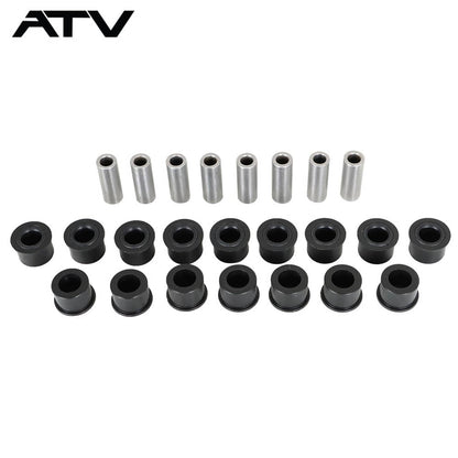 Solidspare For Honda Rancher 350 TRX350 2000 01 02-2006 Front Upper Lower A Arm Bushing Kit