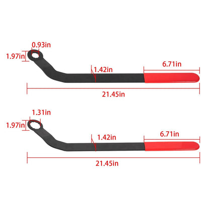 Solid Spare 1016 Serpentine Belt Wrench Tool Set for 2007 & Up Mini Cooper N12 N14 N16 & N18