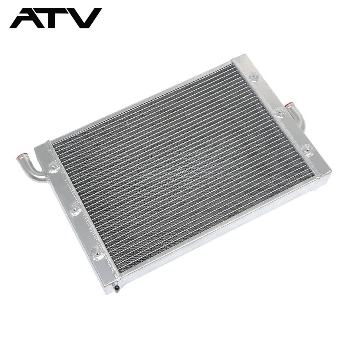 Solidspare 2-Row Aluminum Radiator For POLARIS RZR 1000 XP S Turbo 2017 2018 2019 2020 2021