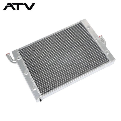 Solidspare 2-Row Aluminum Radiator For POLARIS RZR 1000 XP S Turbo 2017 2018 2019 2020 2021