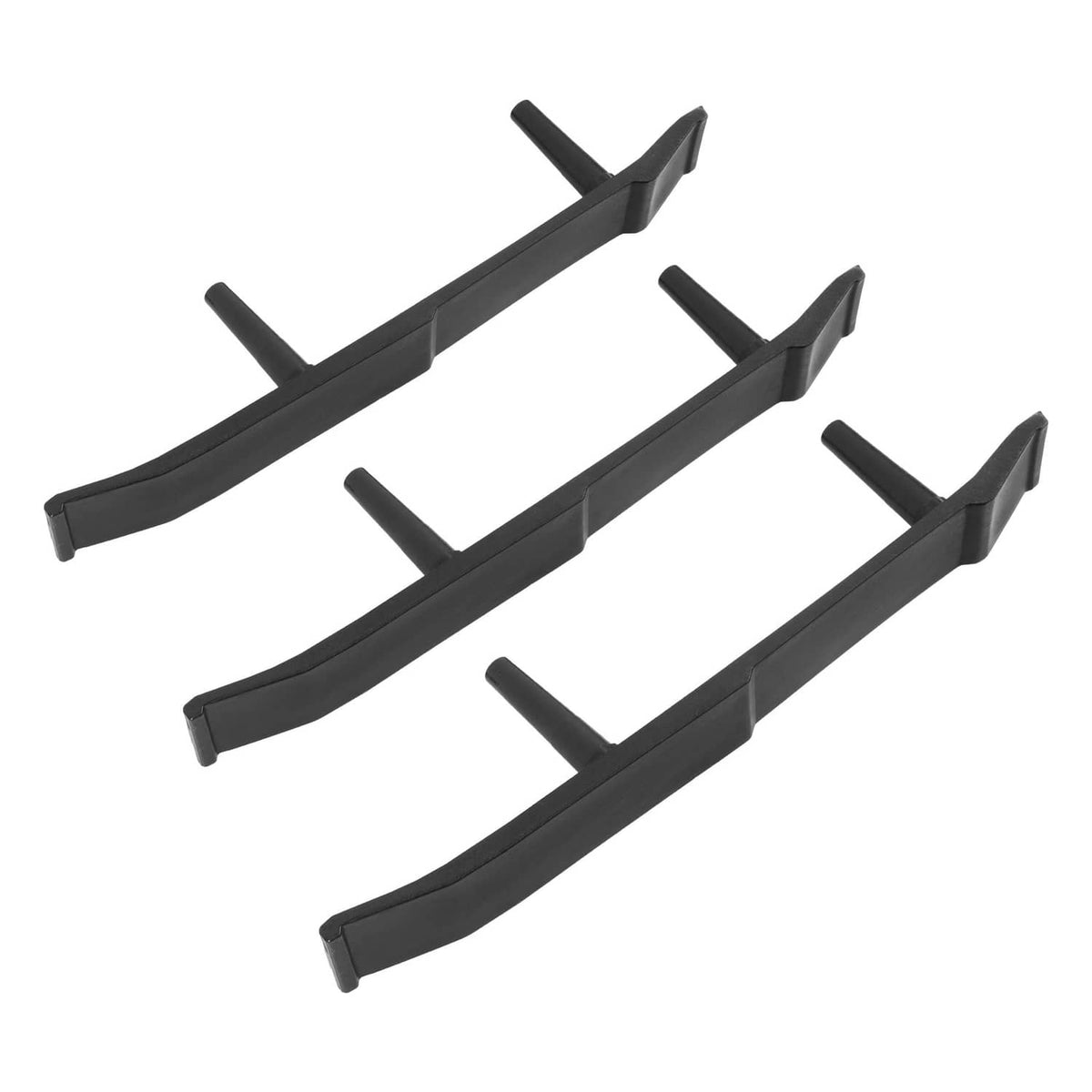 Solid Spare Tailgate Trim Panel Bracket Set Fits Ford F-150 1987-1996 / F250 F350 1987-1997