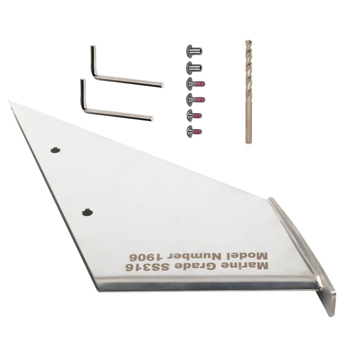 Solid Spare Skeg Guard Skeg Protector 27071 for Mercury 40-60hp Honda 75-90hp FORCE: 70-90h
