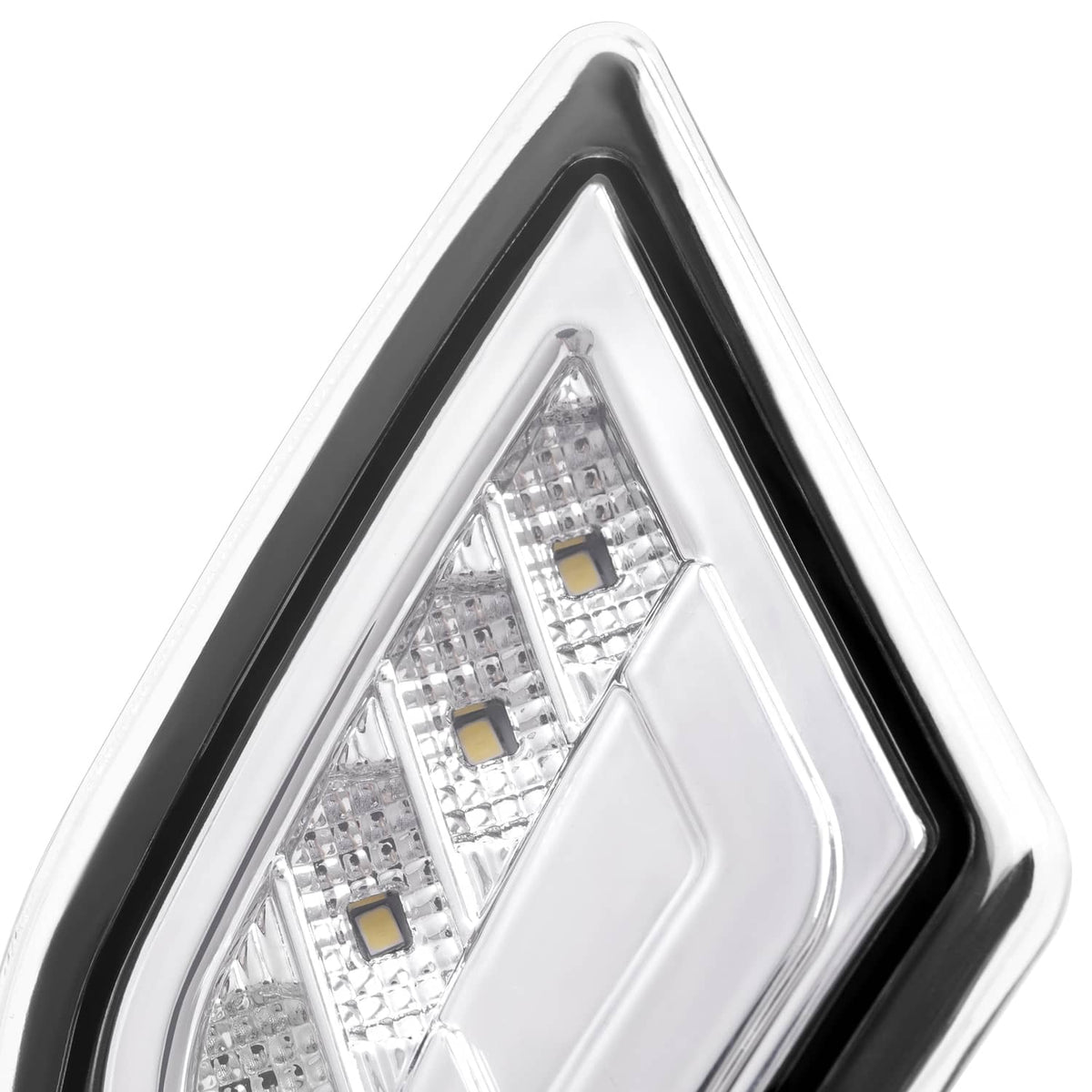 Solid Spare LED Bumper Side Marker Lights For Mercedes-Benz C300/C350/C63 AMG 4-Door 08-11