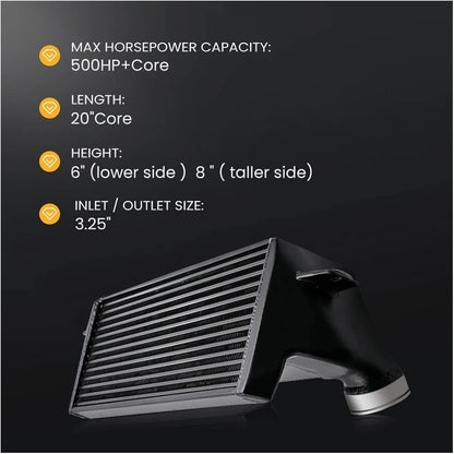 Solidspare New Front Mount Intercooler Kit For BMW E82 E88 135i 1M E90 E92 335i E89 Z4