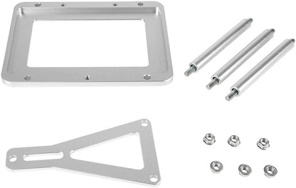 Solid Spare Universal Aluminum Battery Tray Hold Down Trunk Relocation Box 551181