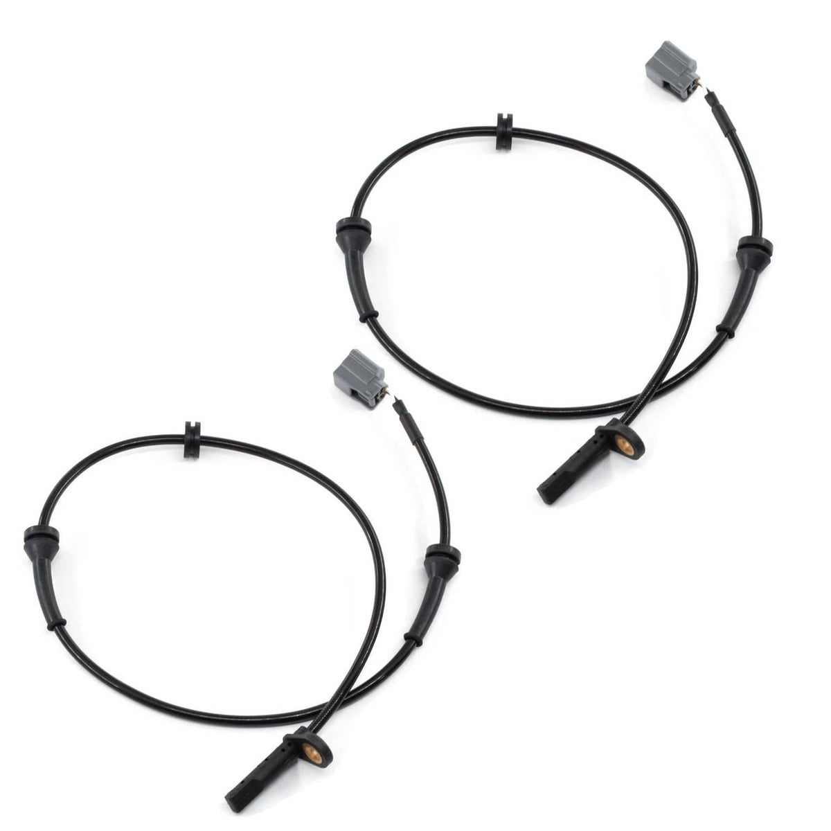 Solid Spare 2Pcs ABS Wheel Speed Sensor for Nissan Rogue 2014-2020 Front Driver Passenger EA