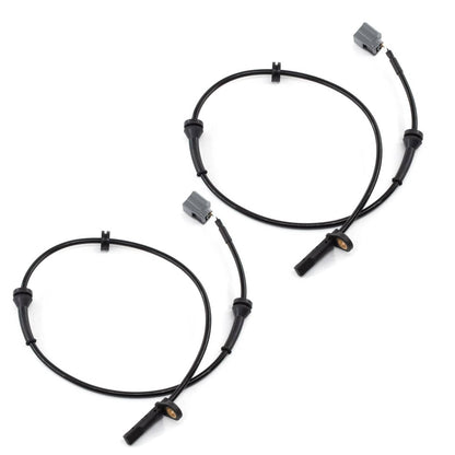Solid Spare 2Pcs ABS Wheel Speed Sensor for Nissan Rogue 2014-2020 Front Driver Passenger EA