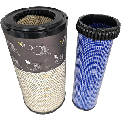 Solid Spare 7386224 7386225 Air Filter Kit for Bobcat Loader S62 S64 S66 S76 T62 T64 T66 T76