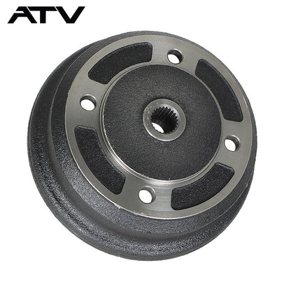 Solidspare 41038-1345 41038-0034 REAR BRAKE DRUM FOR KAWASAKI MULE 3000 3010 4000 4010 USA