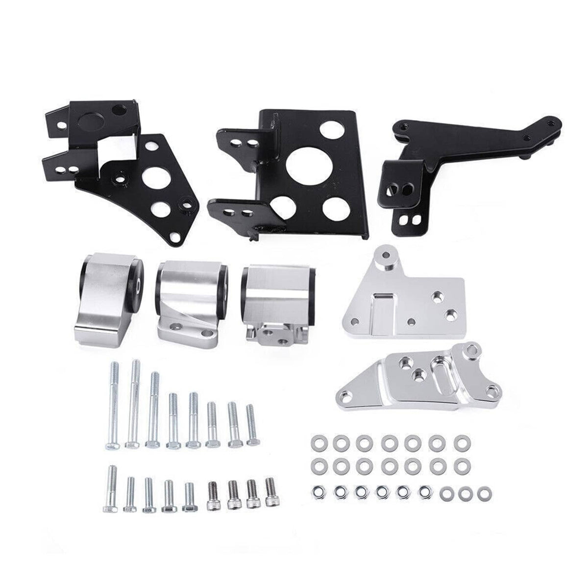 Solidspare Engine Mount Bracket For K-Swap EK Chassis 96-00 Honda Civic K20 K24 K-Series