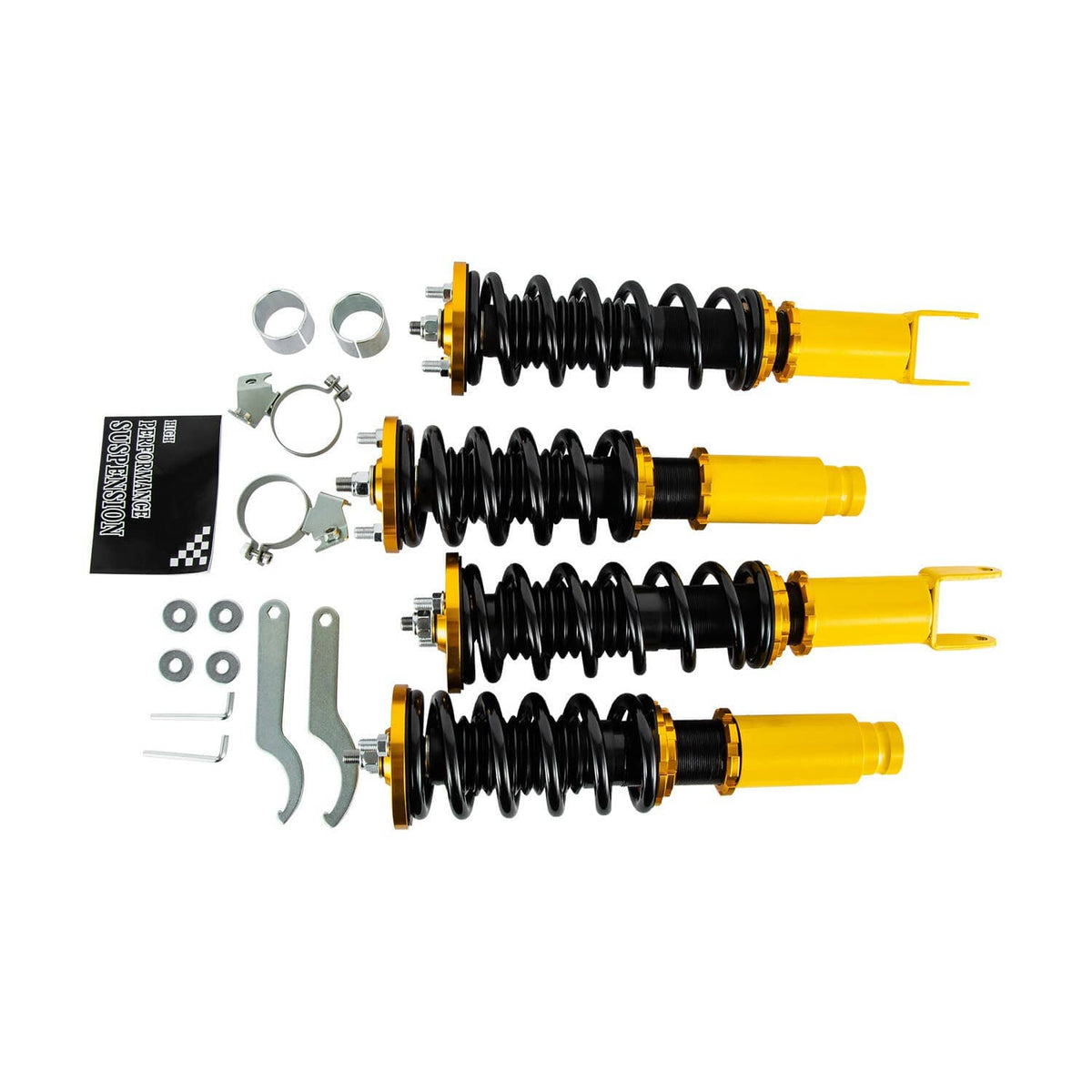 Solidspare 24 Level Damper Coilover fit 96-00 Honda Civic EJ EK EM Integra 94-01 Suspension